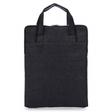 斯莫尔（simoer) 8134 文件袋 立体双拉链手提文件袋公文包 会议包 资料包 黑色