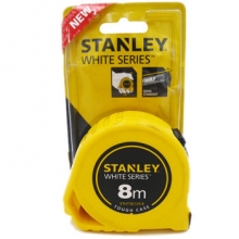 史丹利 STANLEY STHT30129 WHITE SERIES公制易钩卷尺8M