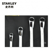 史丹利 STANLEY 94-405-23 6件套 公制精抛光45°角双梅花扳手
