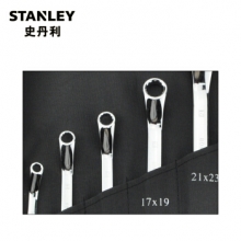 史丹利 STANLEY 94-405-23 6件套 公制精抛光45°角双梅花扳手