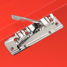 富得快 HB215A 单强力夹文件夹 A4 中国红