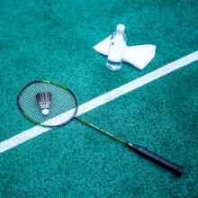 安格耐特 F2115 羽毛球拍(黑+绿)  单个