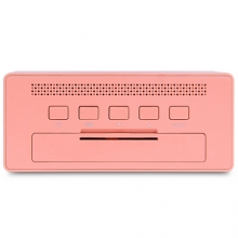 纽赛 NS881 多功能电子钟(浅红)