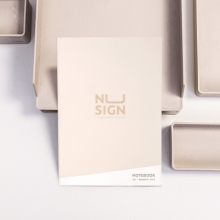 纽赛 NS246 办公软抄本-16k-250mm*175mm-80张(浅灰)