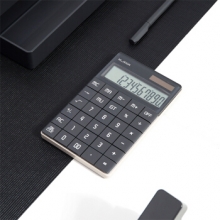 纽赛 NS041 桌面计算器 (深灰)