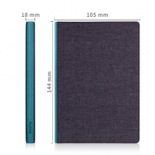 纽赛 NS243 布艺记事本-144mm*105mm/112张(混)