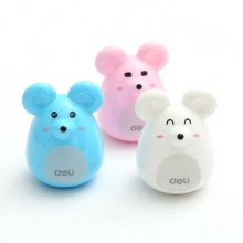 得力 0569 米乐鼠卷笔刀(混)(只)