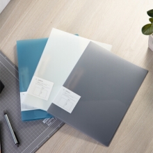 得力 64500 单强力文件夹(灰)