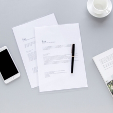 广博(GuangBo)P0001 L型A4文件夹 10只/包