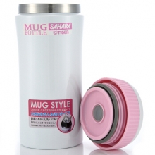 虎牌（TIGER）MMK-035C 保冷双层不锈钢保温水杯  粉色