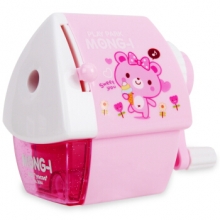 得力（deli） 0644 Q版迷你型小屋削笔器 颜色随机