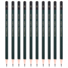 得力（deli） 58161 2B学生考试绘图素描铅笔 10支/盒