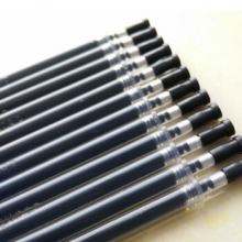 得力 S775 中性替芯 0.5mm葫芦头(黑)(12支/袋)