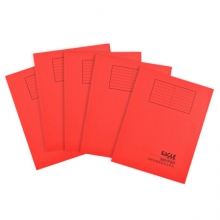 益而高 3001P001 A4插袋纸皮文件夹 红色 20个/包