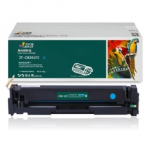 杰思特CF401A硒鼓JT-CH201FC铂金版适用惠普M252 252N 252DN 252DW M277n M277DW打印机硒鼓 青色
