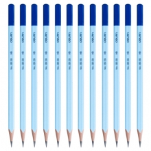 得力58158_矫姿铅笔12支彩盒装HB(混)(12支/盒) 12/盒/288/箱