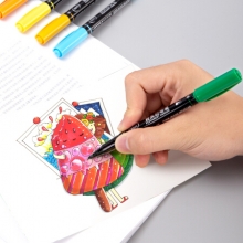 得力 S571 多色记号笔套装(混)(12支/盒) 12/盒/144/箱