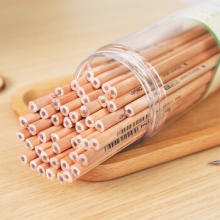 得力 58118-2B原木书写铅笔(原木色)(50支/筒) 8/盒/64/箱 （计价单位：筒）