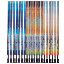 得力 A32883 中性笔芯0.38mm全针管(黑) 20支/盒 （计价单位：支）