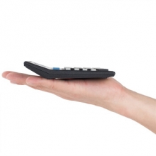 得力 DL-500 桌面计算器(黑)(台) 20/盒/80/箱