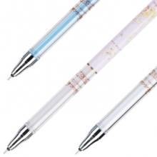 得力 A652 皮卡丘可擦中性笔0.5mm全针管(黑) 12支/盒 （计价单位：支）