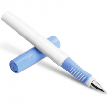 得力A916学生矫姿钢笔套装(可擦纯蓝/笔壳浅蓝) 12/盒