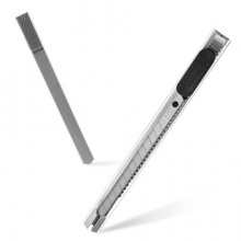 广博（GuangBo） 小号金属磨砂外壳办公家用美工刀/裁纸刀 MG8212