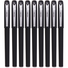 得力 S114 中性笔0.5mm子弹头(黑) 12支/盒 （计价单位：支）