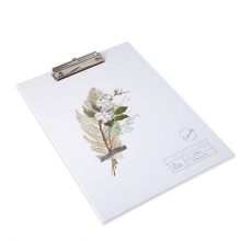 得力72526板夹(混) 24/盒