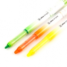 晨光 AHM27602 三色单头荧光笔  3支/盒