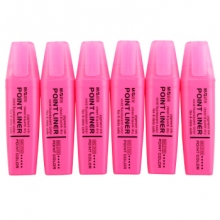 晨光 MG2150 荧光笔 粉色 12支/盒 （计价单位：支）