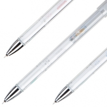 得力 A651 可擦中性笔0.5mm全针管(黑) 12支/盒 （计价单位：支）