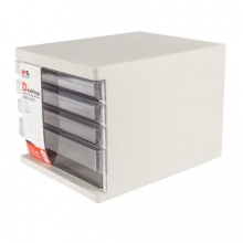 晨光 ADM95295 四层文件柜( 黑 、灰)