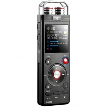 爱国者（aigo）录音笔 R6633 16G 微型专业高清远距降噪 双供电TF卡扩容 声控录音器学习/会议司法维权 黑色