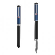 毕加索（pimio）签字笔宝珠笔男女士练字笔日常书写商务办公礼品笔英伦系列PS-921英伦蓝