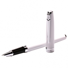 毕加索（pimio）钢笔财务笔特细0.38mm笔尖男女士练字笔书法笔学生用成人练字墨水笔曼陀林系列717瓷白色