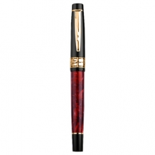 毕加索（pimio）钢笔签字笔男女士商务礼品笔成人学生练字用礼盒装欧亚情怀系列915玫瑰红