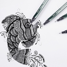 宝克 BK1170绘图针管笔(0.8mm)（黑色）