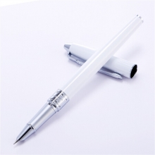 毕加索（pimio）钢笔财务笔特细0.38mm笔尖男女士办公成人学生用练字笔奥尔塔系列701瓷白