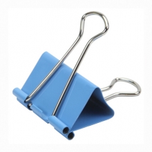 益而高 TY143-CP 彩色 长尾夹/票夹 41mm 24个/桶