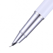 毕加索（pimio）美工笔弯头弯尖书法钢笔男女士练字成人学生用笔暗尖0.7mm马拉加系列916慕白色