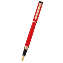 毕加索（pimio）钢笔礼盒装男女士签字笔笔袋套装办公商务礼品组合墨水笔0.5mm5510亮红色