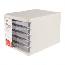 晨光 ADM95296 五层文件柜（黑、灰）