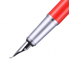 毕加索（pimio）美工笔弯头弯尖书法钢笔男女士练字成人学生用笔明尖1.0mm马拉加系列916法兰红