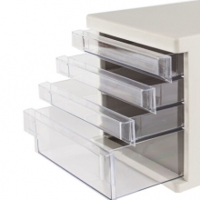 晨光 ADM95295 四层文件柜( 黑 、灰)