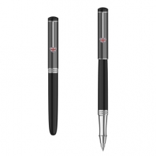 毕加索（pimio）签字笔宝珠笔男女士练字笔日常书写商务办公礼品笔英伦系列PS-921英伦灰