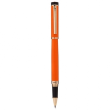 毕加索（pimio）钢笔礼盒装男女士签字笔笔袋套装办公商务礼品组合墨水笔0.5mm5510橙黄色