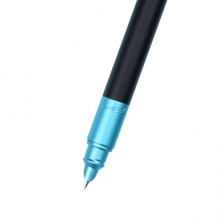 毕加索（pimio）钢笔签字笔特细0.38mm男女学生用成人书写用礼盒装礼品笔星球系列977星青