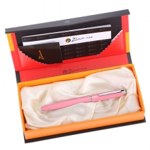 毕加索（pimio）钢笔财务笔特细0.38mm笔尖男女士成人学生用练字笔马拉加系列916淡粉色