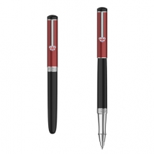 毕加索（pimio）签字笔宝珠笔男女士练字笔日常书写商务办公礼品笔英伦系列PS-921英伦红